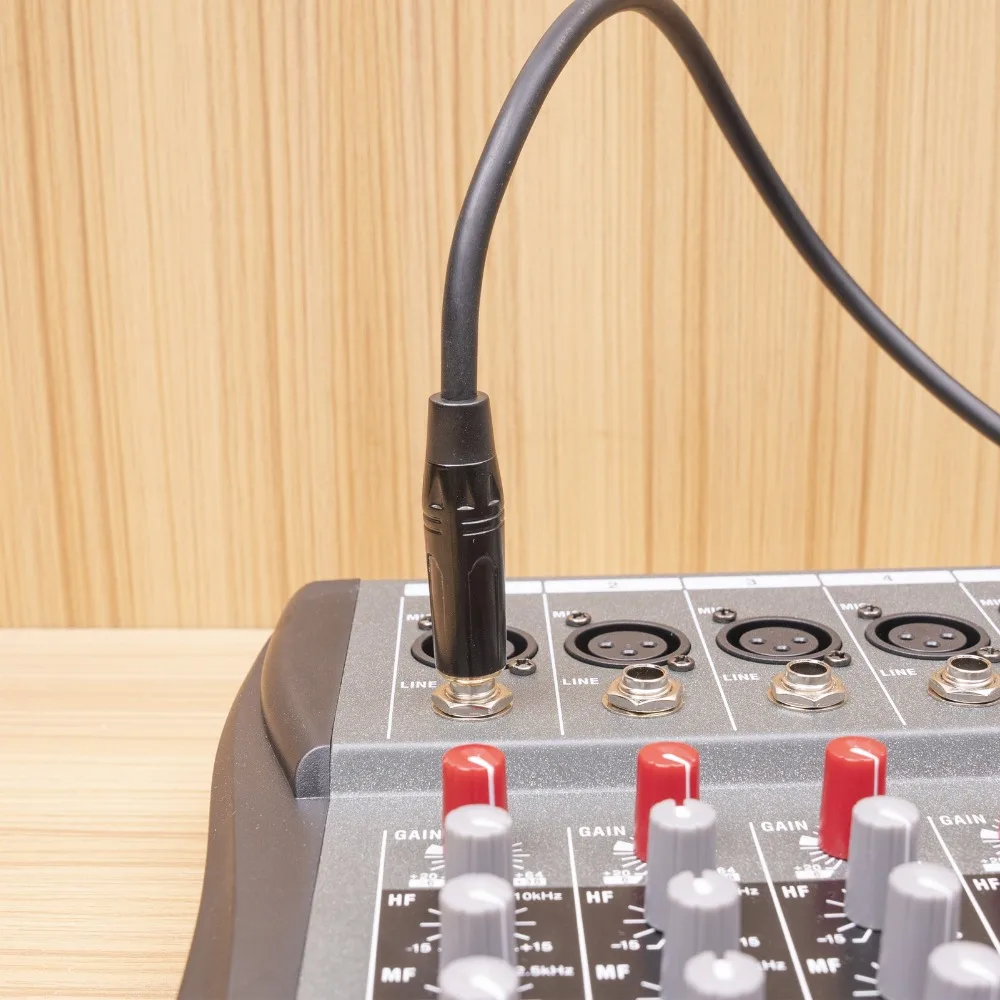 6.35mm TRS Stereo Plug XLR Female to 1/4 TRS Cable Heavy Duty Balanced Interconnect Cable XLR 3Pin Female to 1/4 Inch TRS Plug