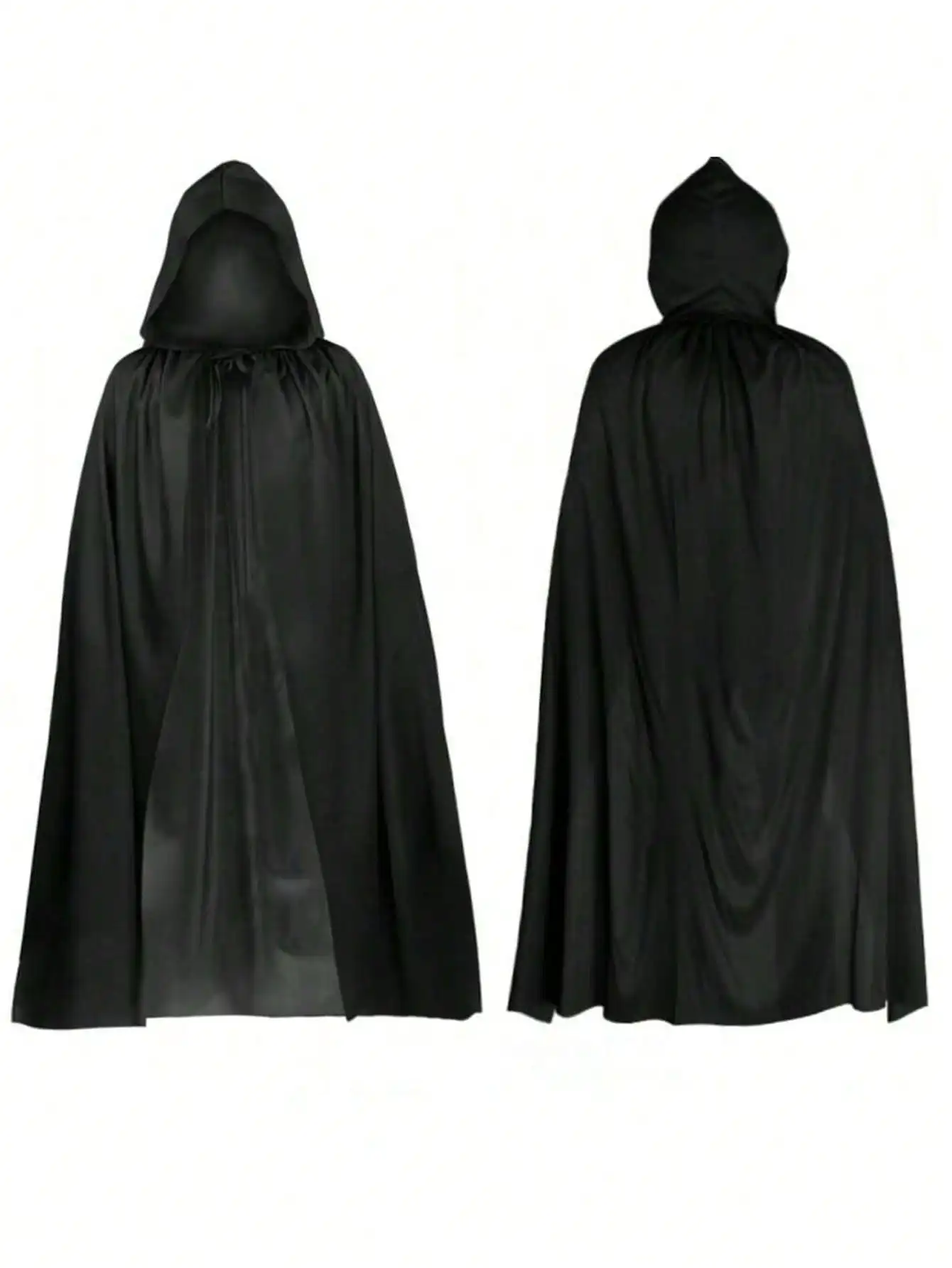 

1pc Unisex Hooded Halloween Christmas Cloak Costumes Party Cape,Adult Cosplay Costume For Halloween Christmas Party