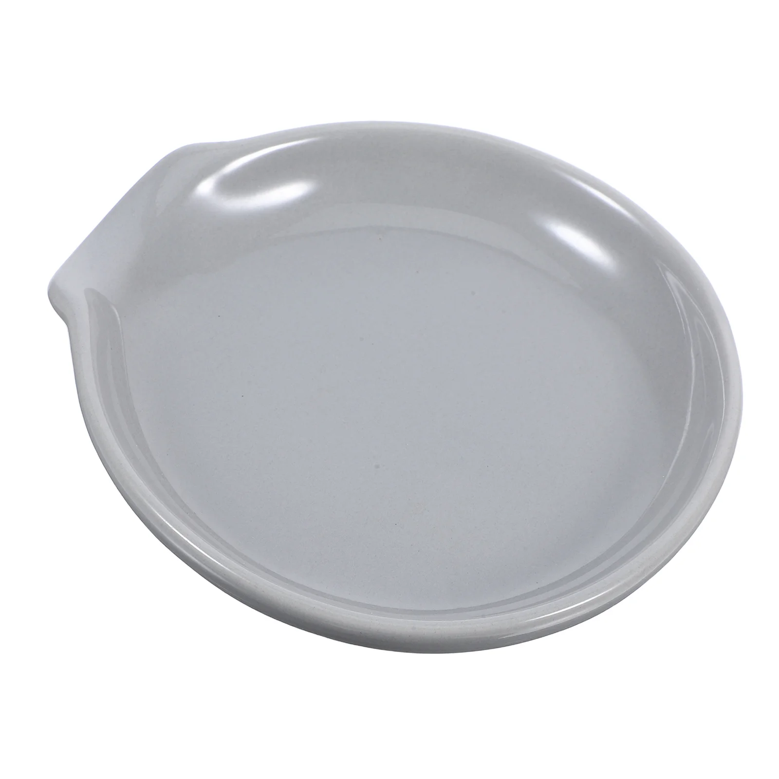 Ceramic Utensil Holder Heat-Resistant Spoon Rest for Kitchen Counter Elegant Soup Spoon Stand Ladle Cradle Kitchen Utensils