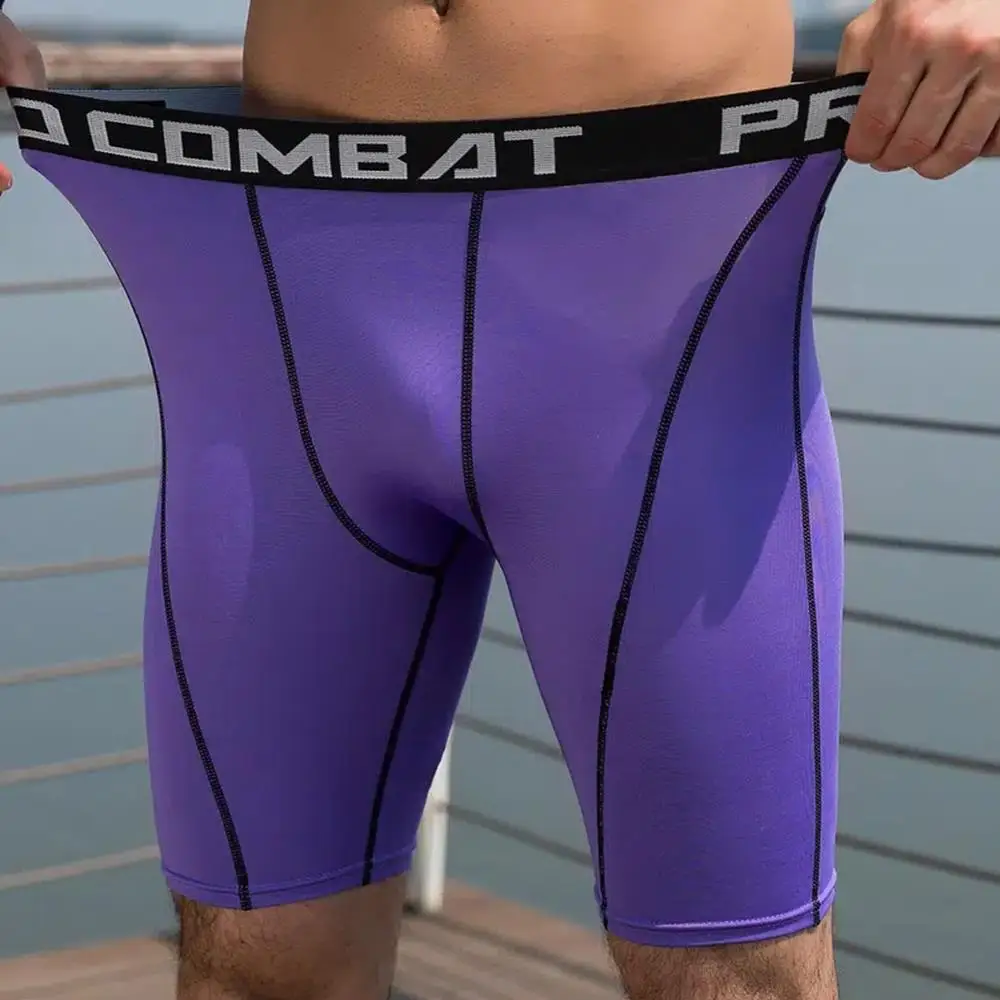 Running Shorts Men Jogging Fitness Training Quick Dry Gym Underpants Sport Tight Short Pants