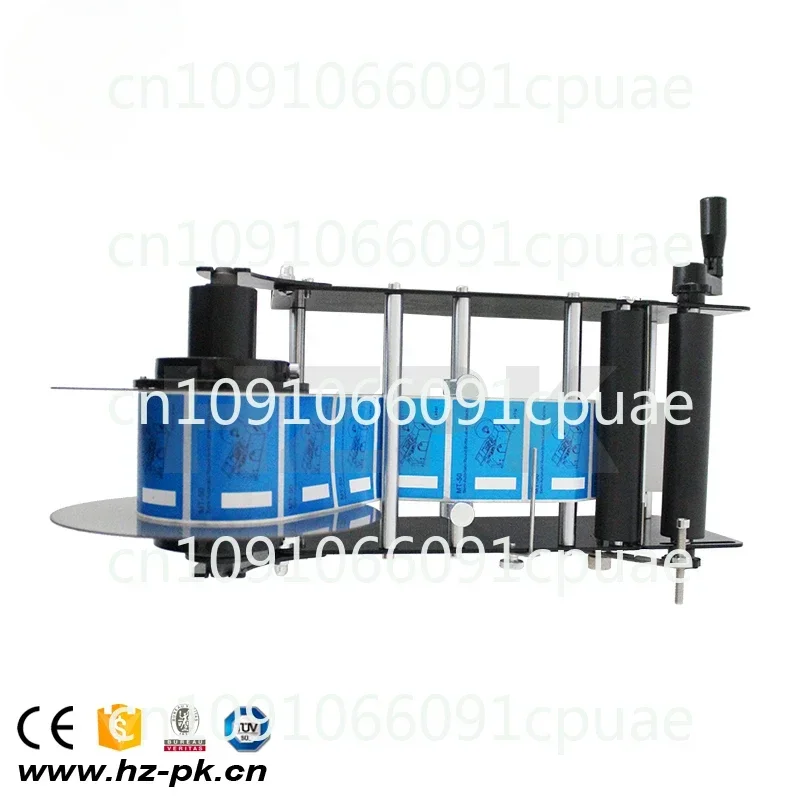 Manual Small Round Bottle Glass Jar Labeling Machine Round Bottle Price Is Low