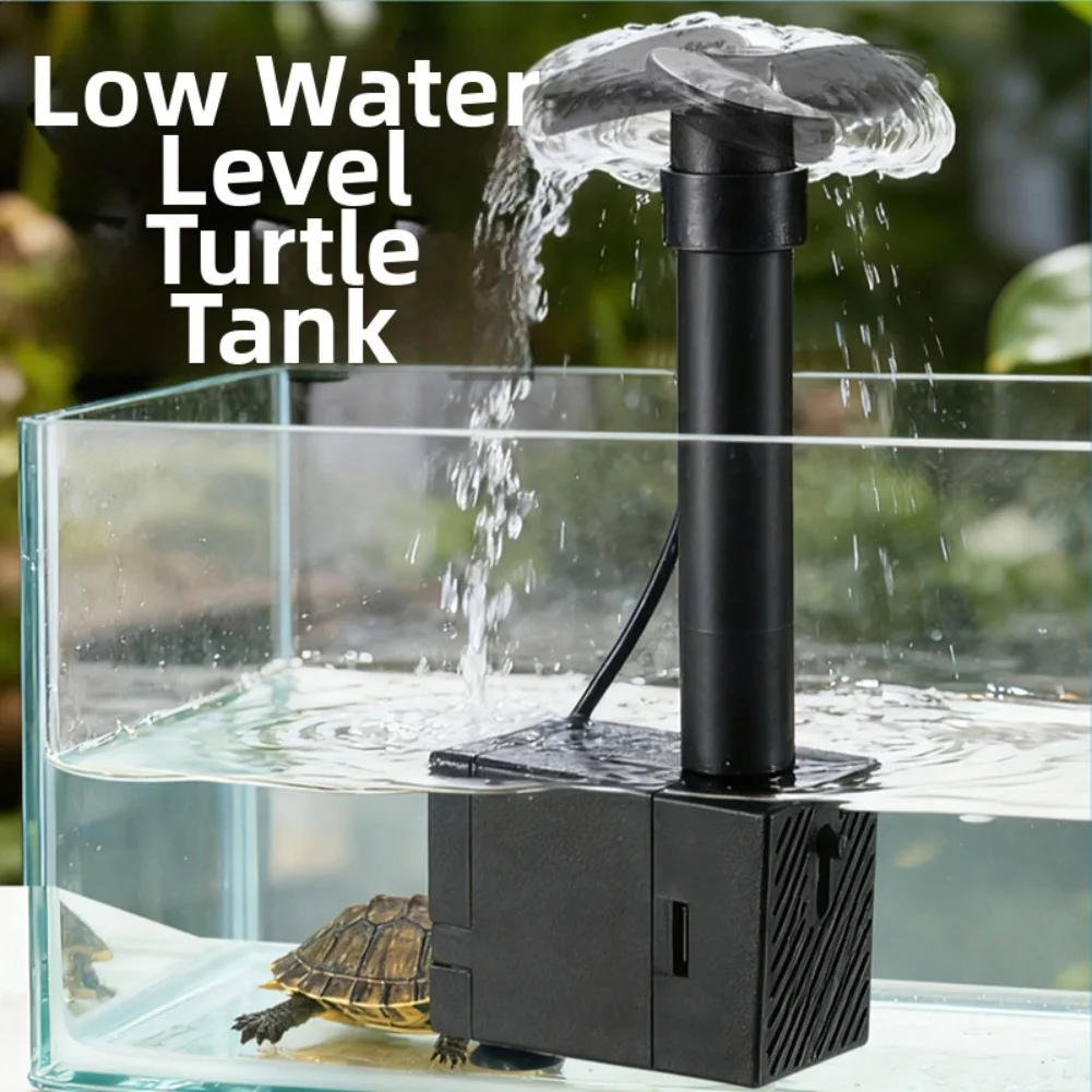 Built In Submersible Pump Generates Waves And Oxygen Circulation Fish Tank Water Pump Aquarium Air Pump