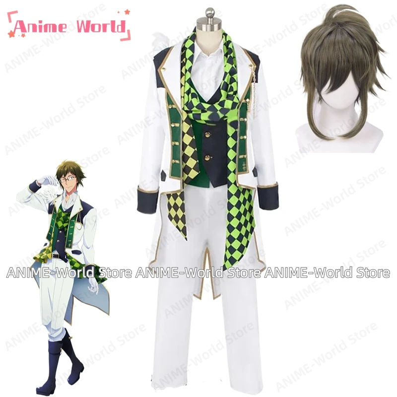 《Custom size》Idolish7 Yamato Nikaido Cosplay Carnaval Costume Halloween Christmas Costume Party Wig