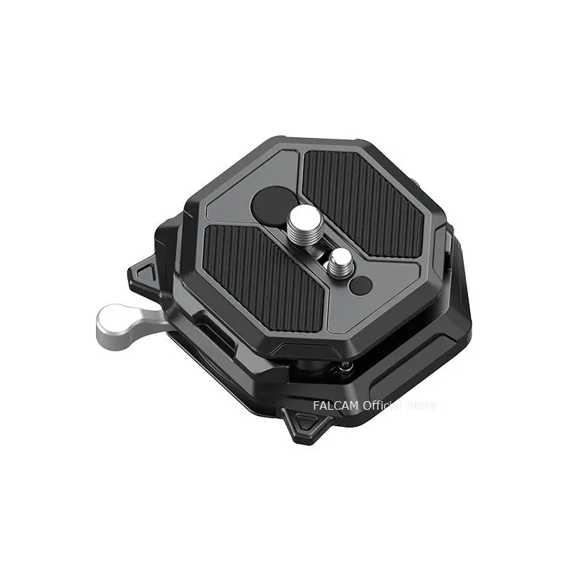 Falcam Official F50 Square Quick Release Kit with 3/8 1/4 Threaded Hole Compatible with Manfrotto 501Plate Tripod Base New