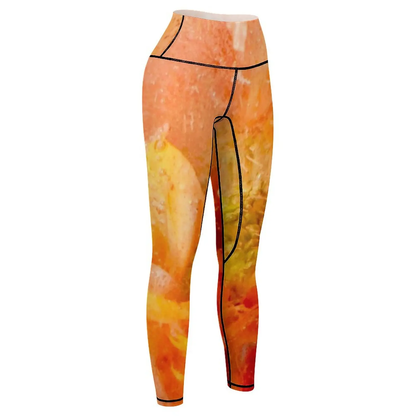 Рисунок 6 - Женские Леггинсы пуш-ап оранжевого