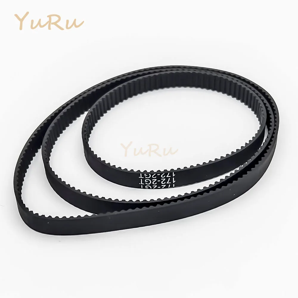 2MGT 2GT Belt Width 6/10/15mm Rubber Closed Loop Perimeter 140 142 144 150 160 180 200 202 220 300 400mm GT2 Timing Synchronous