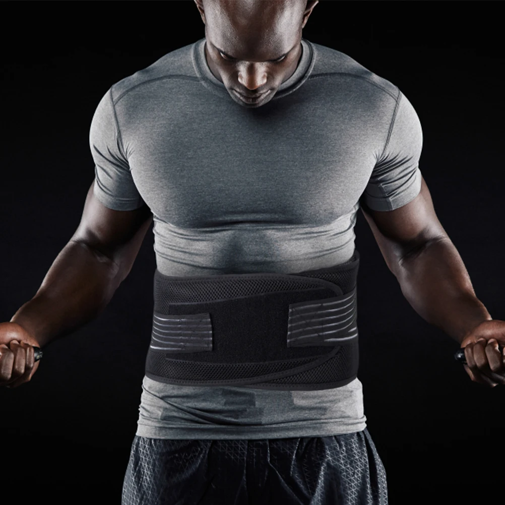 

Running Corset Belt Waist Protective Cover Lumbar Supports Men's Gear Lifting for Woman Nylon Brace Women