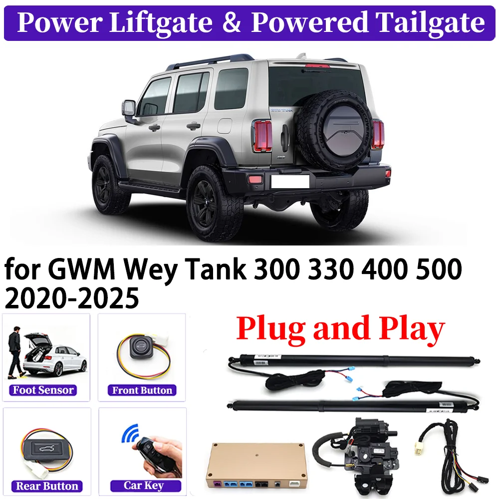 

for GWM Wey Tank 300 330 400 500 2020-2025 OEM Upgrade Car Automatic Power Liftgate Kit Smart Auto Electric Tailgate System