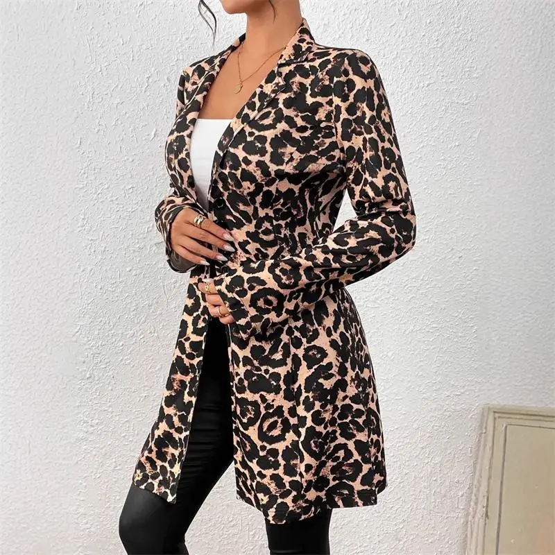 Jaqueta Fena Estilo Street Faion L5XL, Casaco Casual de Manga Longa, Casaco de Crimento Médio com Fechamento de Um B...