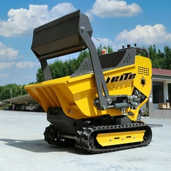 Self Loading All-Terrain Full Hydraulic Mini Truck Tracked Dumper Crawler Dumper Briggs&Stratton Gasoline Engine Customizable