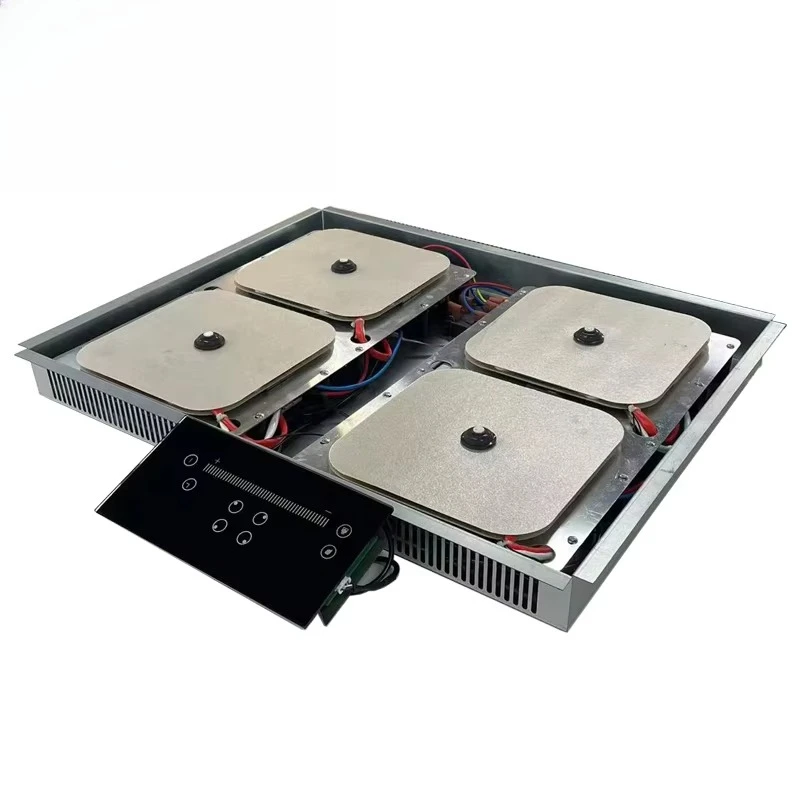 Hidden Induction Cooktop, Invisible Built-in Magnetic Hob, Suitable for Granite & Ceramic Countertops