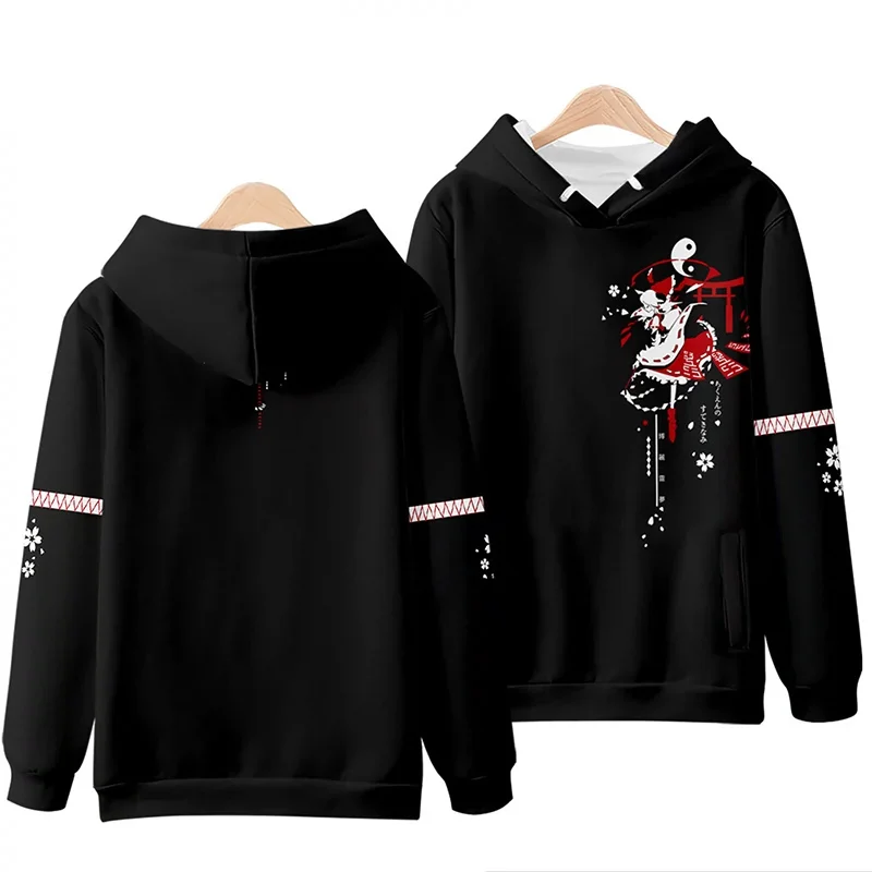 Japanese Anime Touhou Project Boys/girls Hoodies Sweatshirts Cirno Remilia Scarlet Flandre Scarlet Pullover Hoodie Cosplay Coat