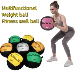 Vuoto 2 -12kg Crossfit medicina palla da parete palestra Core Training lancio Boucing Slam Cross Trainer Balance Training Medicine Ball