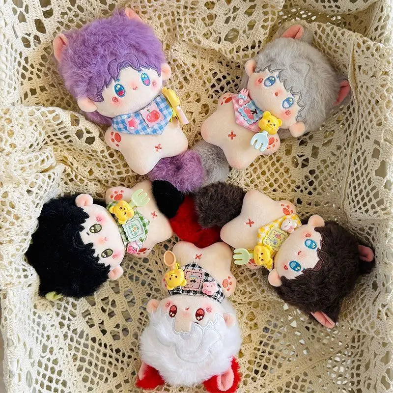 10cm Keychain Plushes Doll Game Love and Deepspace Rafayel Cotton Mini Doll Fans Otome Game Send Friends Gift Stuffed Body Xmas