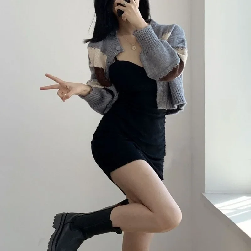 Mini Dresses Women Pleated Backless Temperament Sexy Elegant Wrap Hip Camis Summer Solid Off Shoulder European Style Trendy Slim