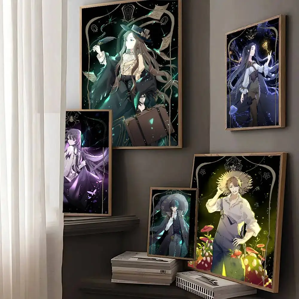 L-Lord Of M-Mysteries Anime Poster And Prints Wall Art Pictures For Modern Bedroom Game Room Home Decor