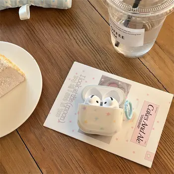 適用於 iPhone、AirPods 4、AirPods Pro 2、iPod 和 AirPods 3 的彩色星星耳機保護套 10 最佳銷售 iPod 2 保護套 - №1