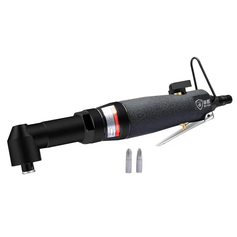 Bo Dun Bo Dun Extended Bent Head Air Screwdriver Right Angle Pneumatic Screwdriver 90 Degree Pneumatic Driver Bd-1004