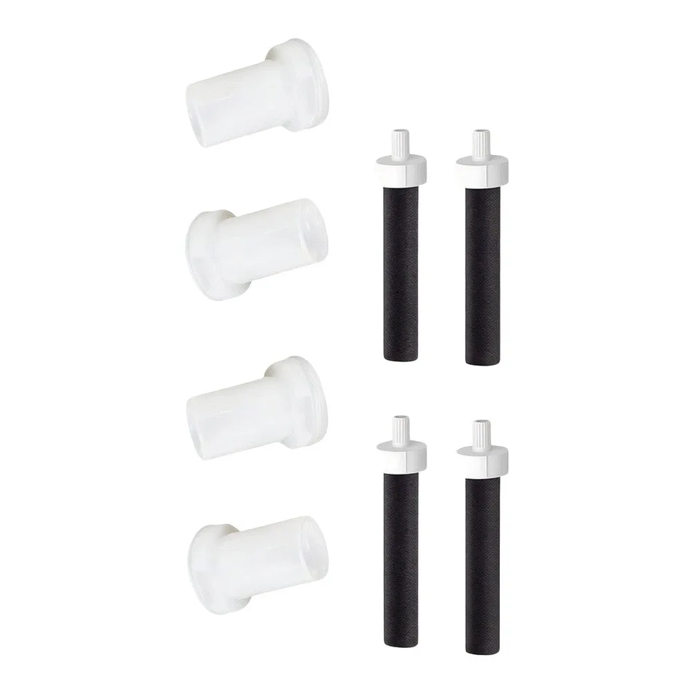 Multi-stage Filtration System Homebrewing Black Water Bottle Filter Coconut Shell Activated Carbon Silica for gel Material