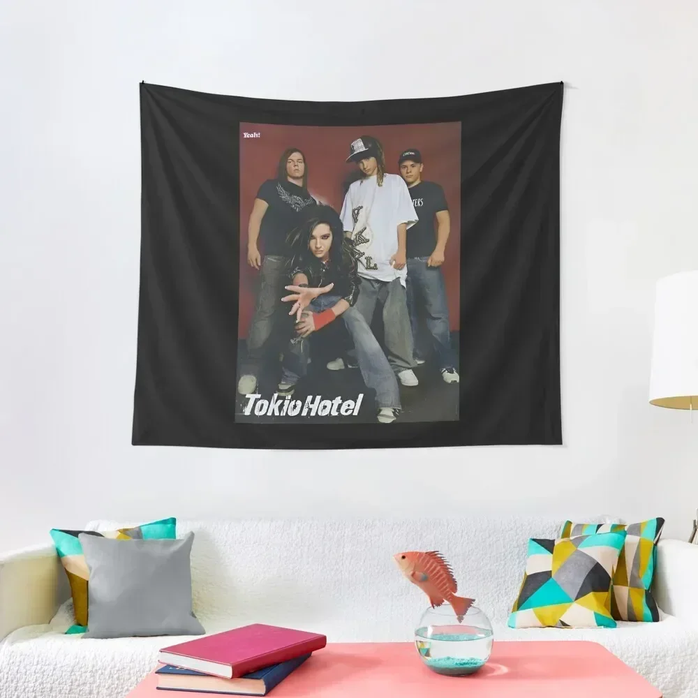 Tokio hotel 3 Tapestry Wall Mural Carpet Wall Room Decore Aesthetic Tapestry