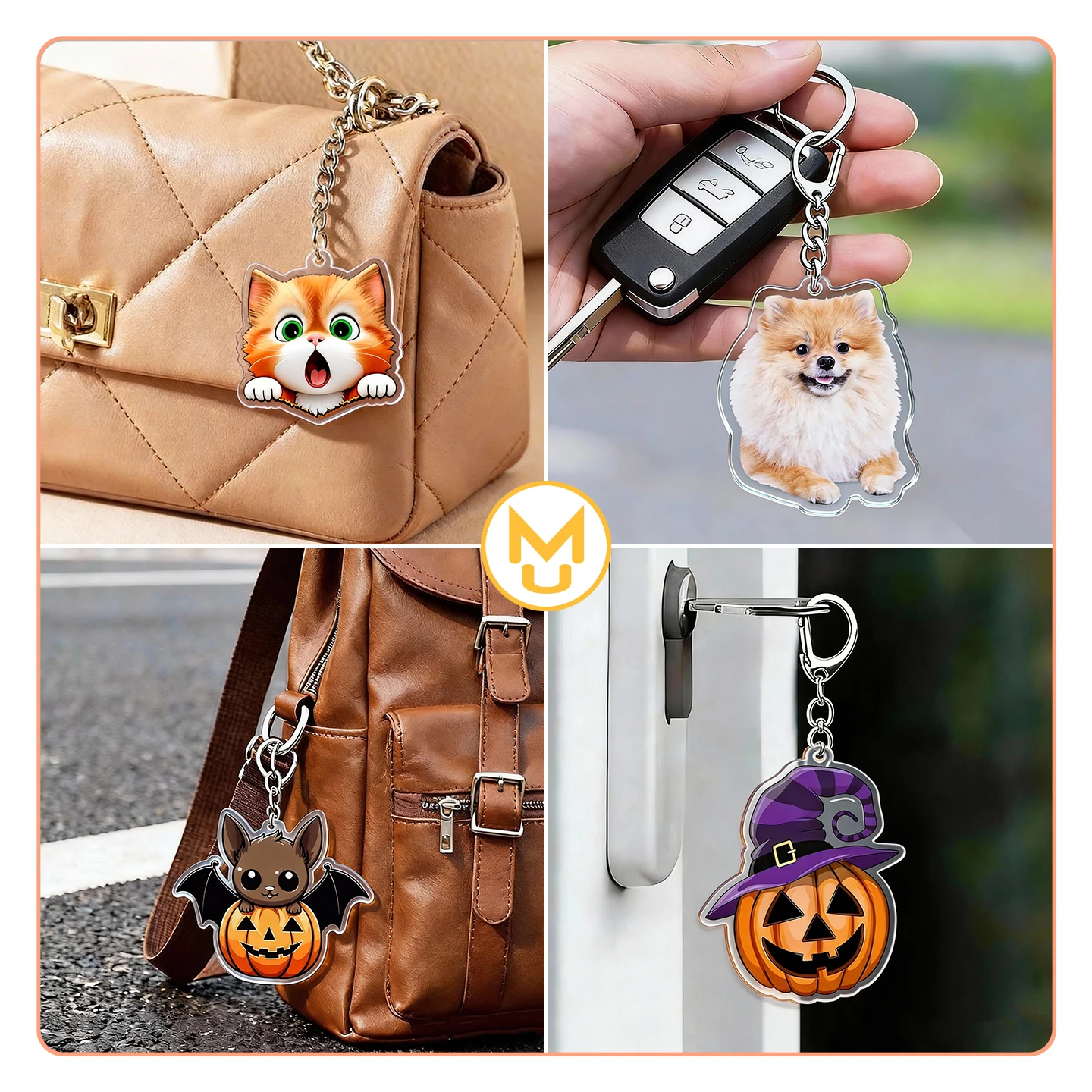 Furry Nurse Girl Keepsake Gift High Quality Waterproof Pendant Key Chains Advance Guard Lightweight Backpack Decor Collection view 3