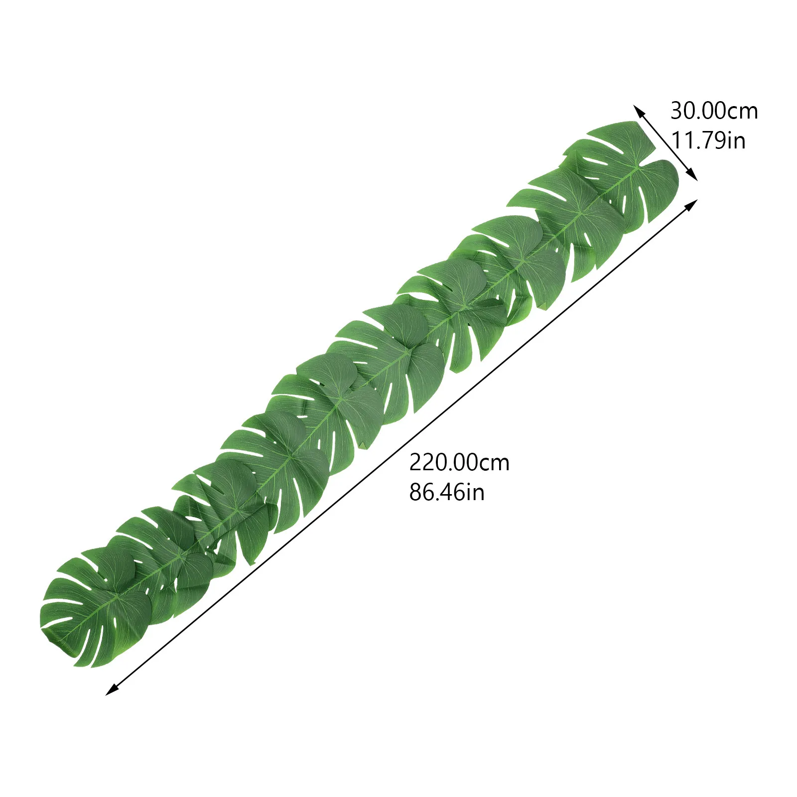 Palm Leaf Table Cloth Decorative For Party Table Decor Party Simulation Runner Tablecloth Luau Hawaii Theme