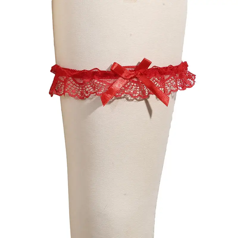 النساء القوس الساق الدائري مثير الملابس الداخلية الدانتيل الرباط حزام Bowknot الساق حلقة الزفاف الأربطة الزفاف تأثيري موضة تخزين الفخذ الدائري