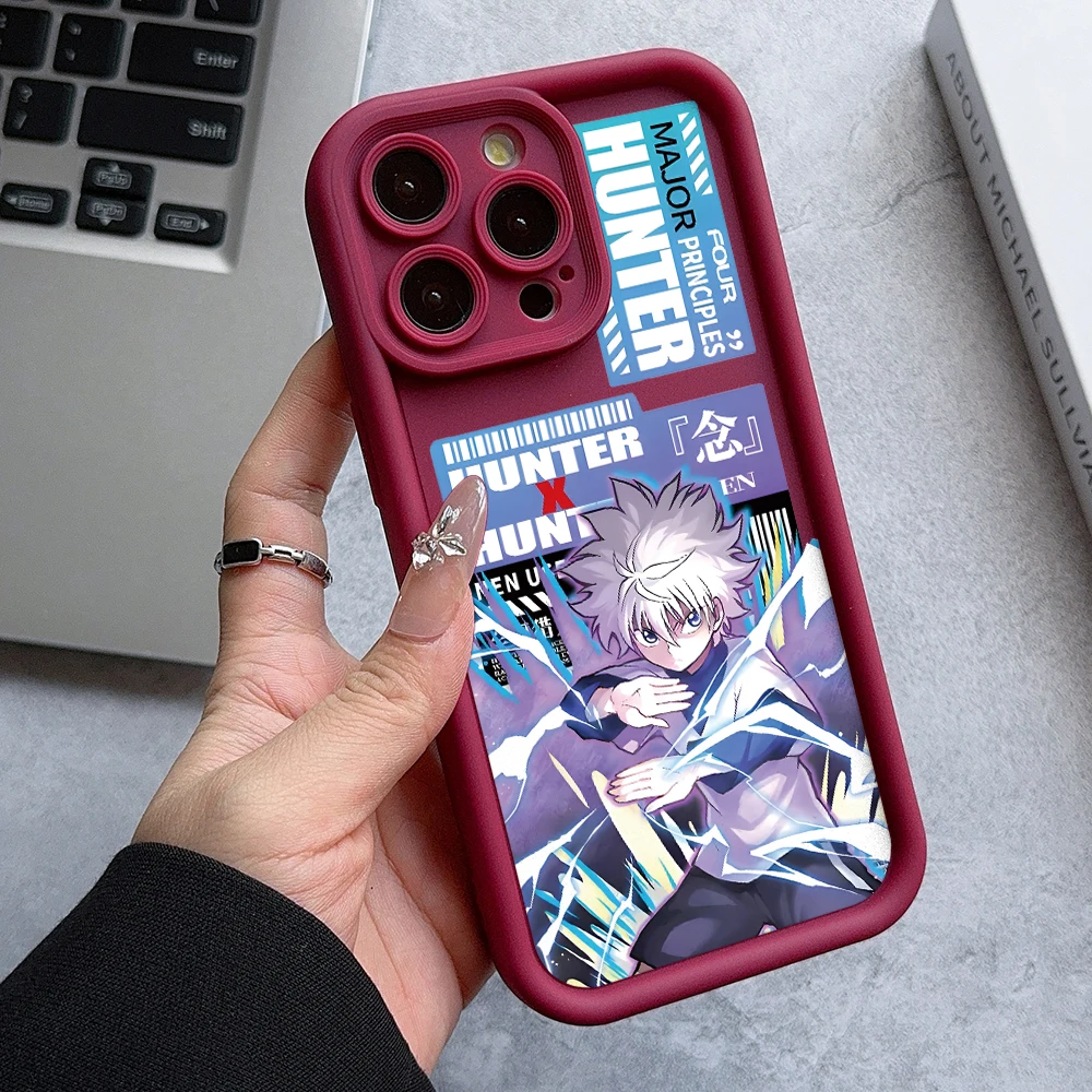 Hunter x Hunter Phone Case for Xiaomi Redmi Note 13 12 12S 11 11S 10 9 8 Pro Plus A3 13C 12C 10C 9C 4G 5G Ladder Lens Cover