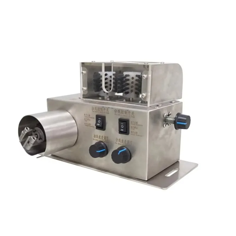 Weaving and combing multi-function brush machine, brush tool, shielded cable combing machine