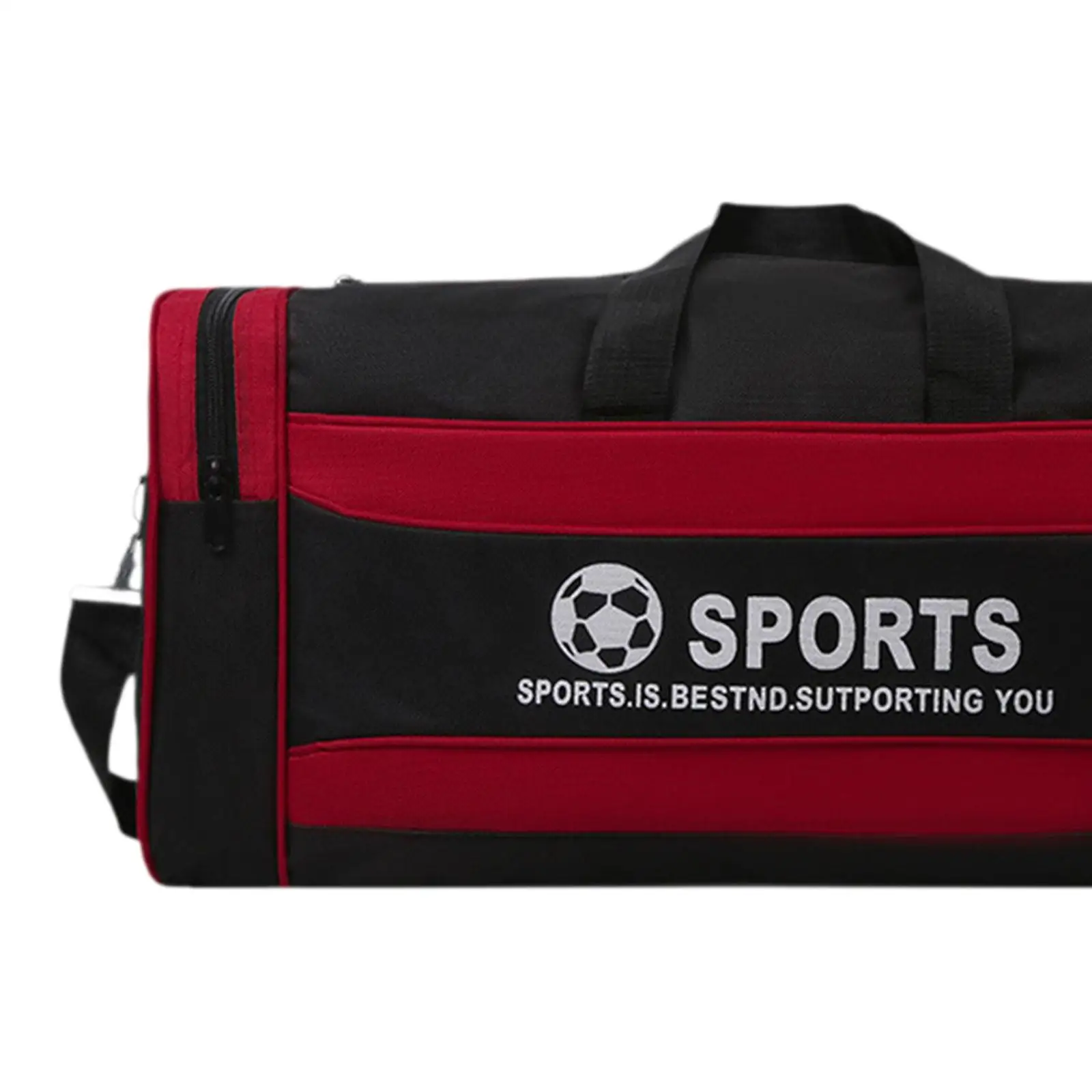 Travel Duffle Bag Foldable Adjustable Shoulder Strap Storage Bag Overnight Bag for Camping Weekend Outdoor Exercise Workout