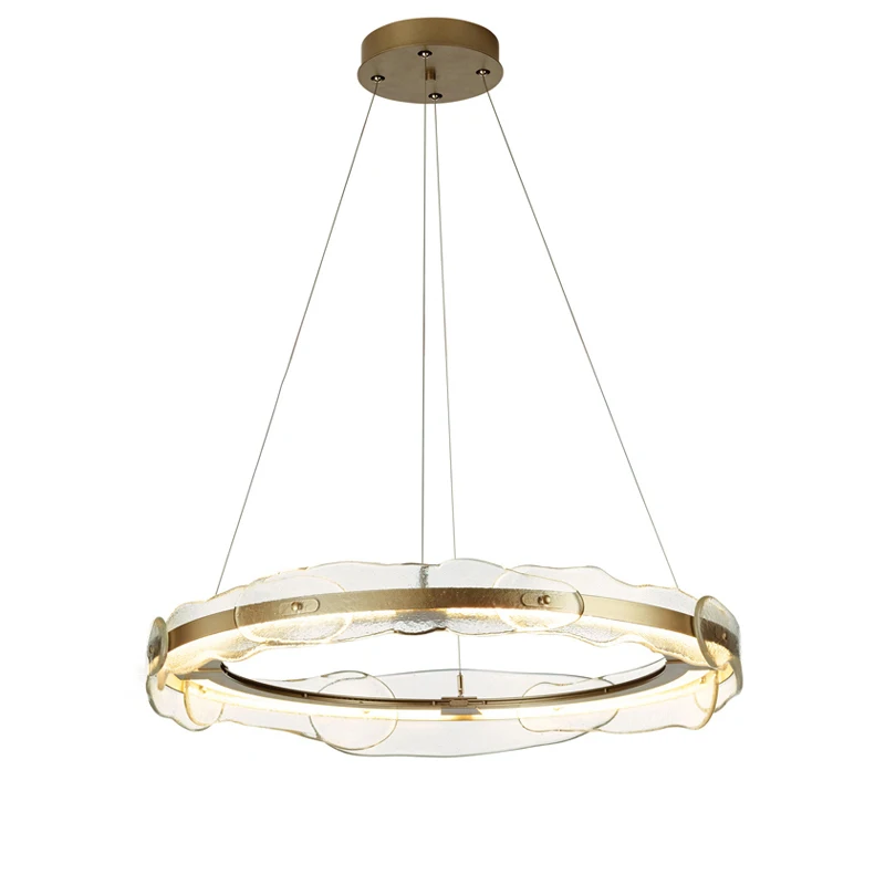 

Living room chandelier light luxury atmosphere bedroom study art lamps