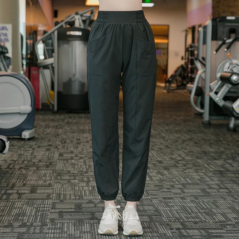 Plus Size Spring Women Sweatpants Elastic Loose Harem Yoga Pant Female Running Fitness Gym Workout Casual Training Jogger Pant