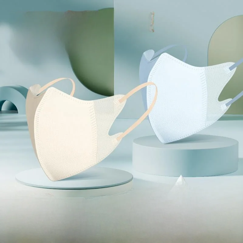 

Fashionable 3D Women's Disposable Mask Small Face Morandi Style Medical Environment Adult Non-Washable Decorative Mask