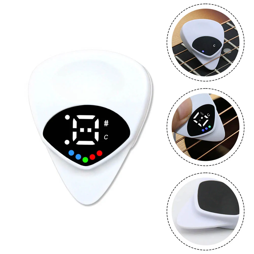 Two-in-one Guitar Picks Tuner Tunning Tool Accessories For Acoustic Electric Guitar Mandolin Electric Guitars Basses