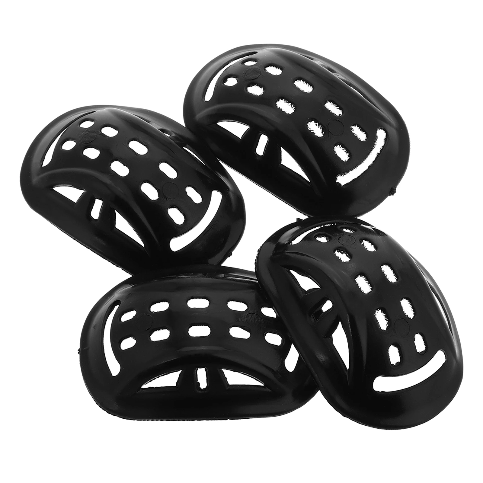 

4pcs Chin Guard Pad Soft Silicone Replacement Safety Cycling Motorcycle Soccer Protective Straps Liner Guards