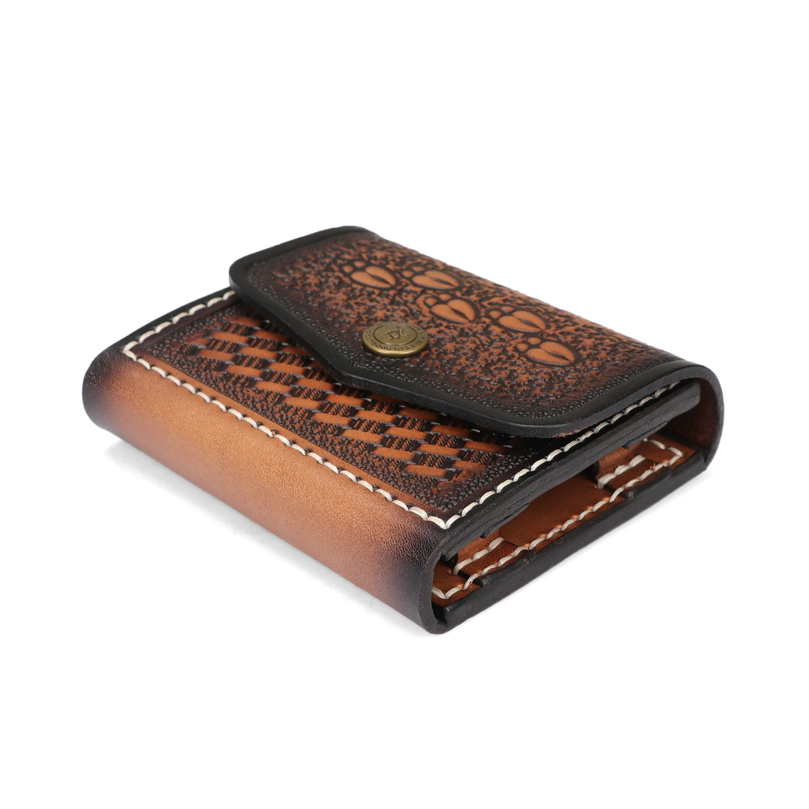 Tourbon-accesorios de caza, cartuchos de cuero, bolsa para munición, 22LR, soporte para municiones, conchas, bala, 40 balas, funda con cinturón