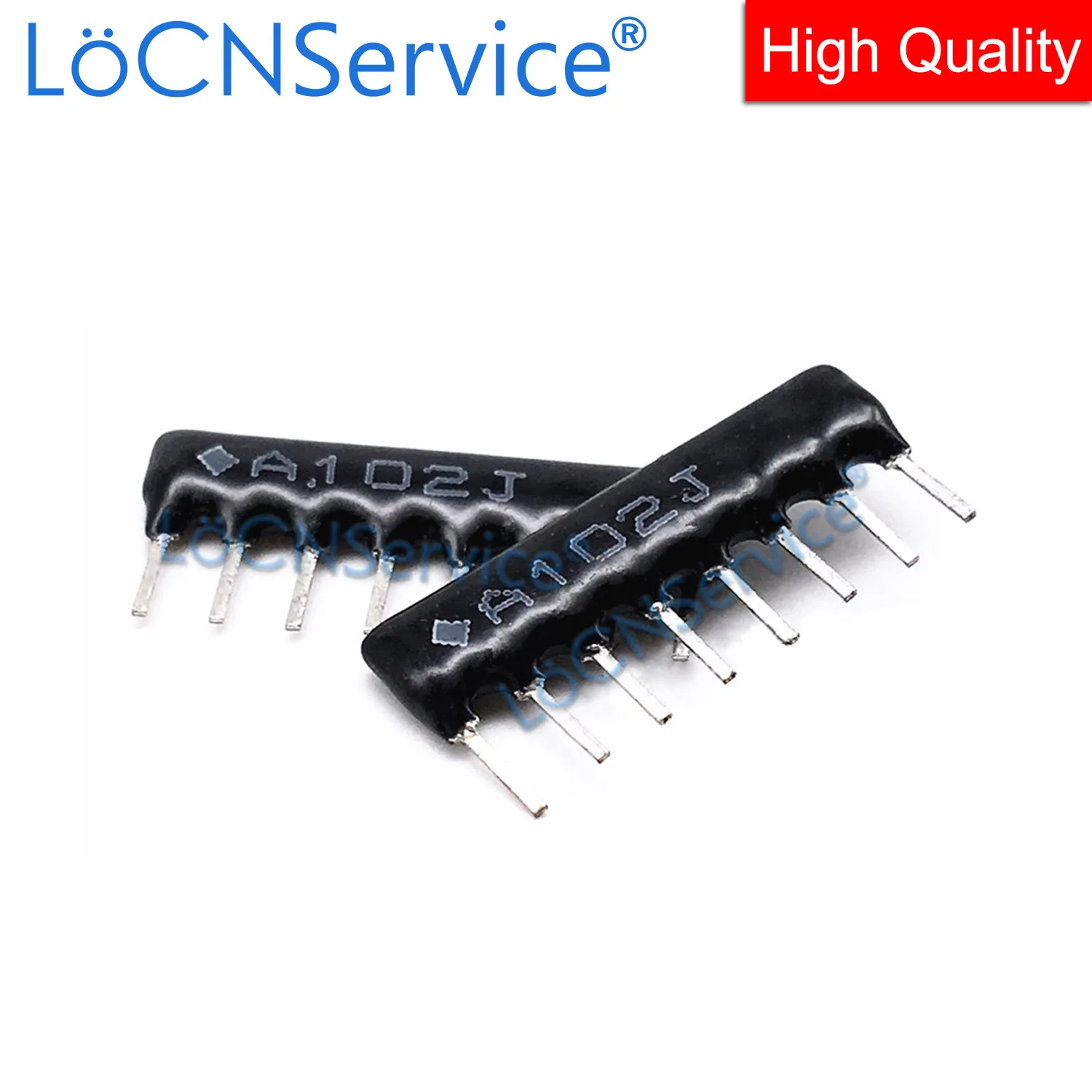 LoCNService 200PCS 8PIN Exclusion Network Resistor array DIP 8A223J 8A473J 8A513J 8A104J 22K 47K 51K 100K OHM A08