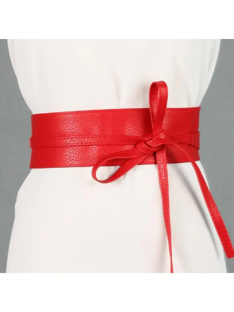 2024 Belt For Women Ceinture En Cuir Souple Pour Femmes Large Auto-agrippante Pour Robes De Mariage Lots Of Color