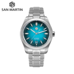 San Martin New 36mm Men Watch Miyota 9015 Chinese Original Design JianZhan Gada Mechanical Watches Waterproof Luminous SN0144