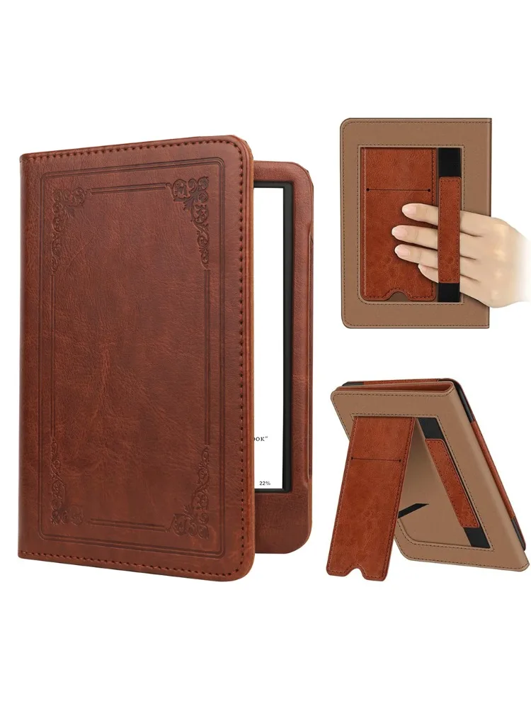 Etui z funkcją automatycznego budzenia/usypiania dla Kindle Paperwhite 7'/6.8' 12/11 generacji (2024/2021) - Slim Flip Book Cover dla Colorsoft Signature Edition — zdjęcie produktu 7