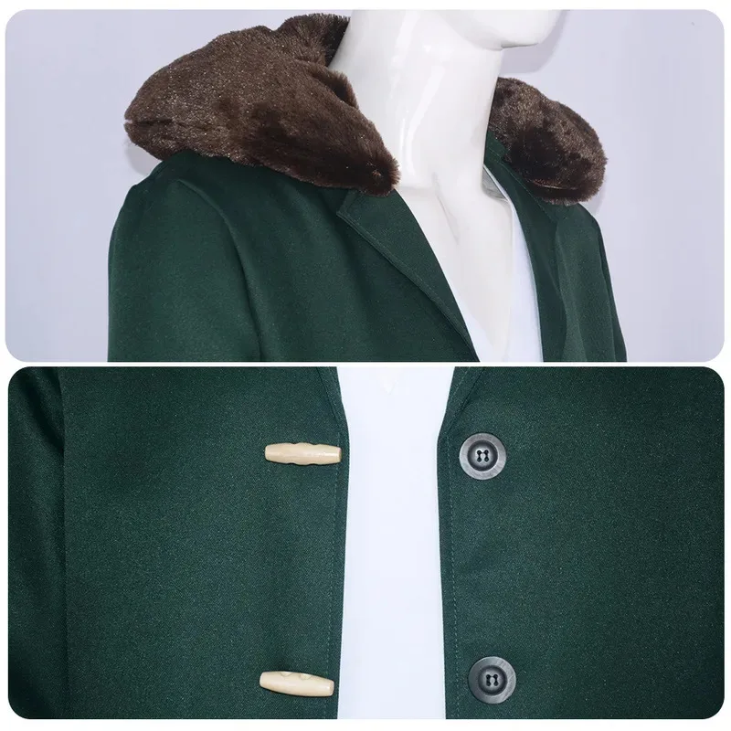 كوزان الخيال معطف السراويل قبعة أنيمي قطعة واحدة تأثيري زي تمويه الكبار الرجال لعب الأدوار فانتازيا ملابس الذكور om[8 #5