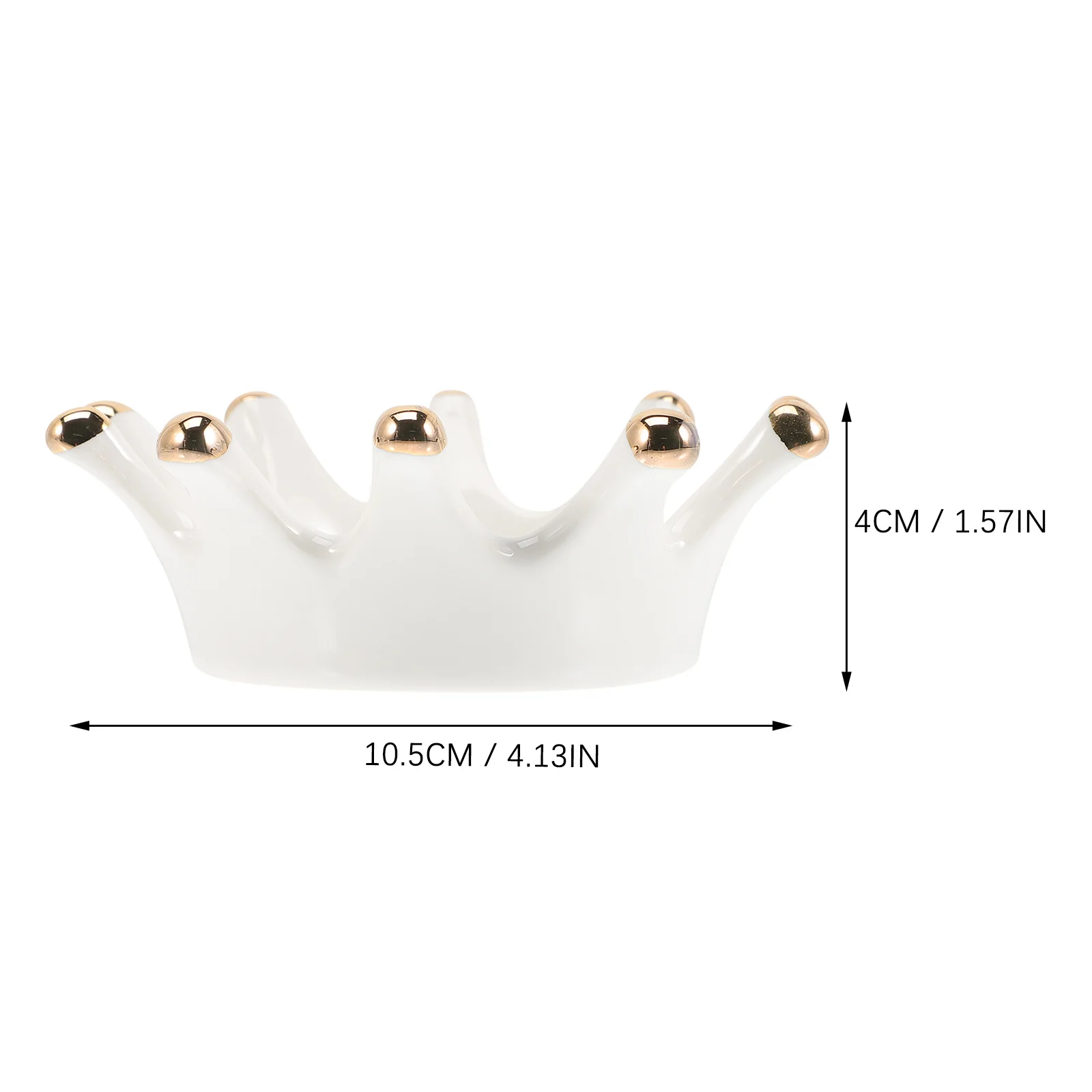 

Unique Shape Jewelry Holder Plate Ring Dishes Ceramic Tray Storage Vanity Trinket