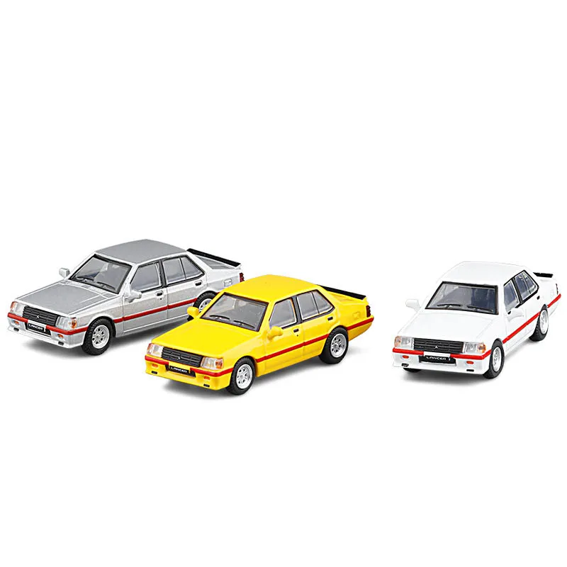 JKM 1:64 1979 Mitsubishi Lancer EX2000 Sliding Shock Absorption Collection Model Toys Vehicle Alloy Metal Toy Car Gift Box F440