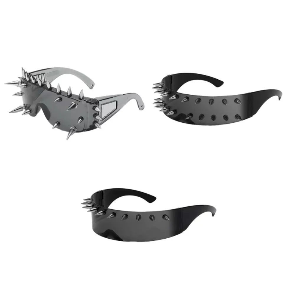 

Steampunk Punk Gothic Glasses Eyewear Funny Party Cyber Goggles Cosplay Costumes Street Photography Novelty Sunglasses For Men