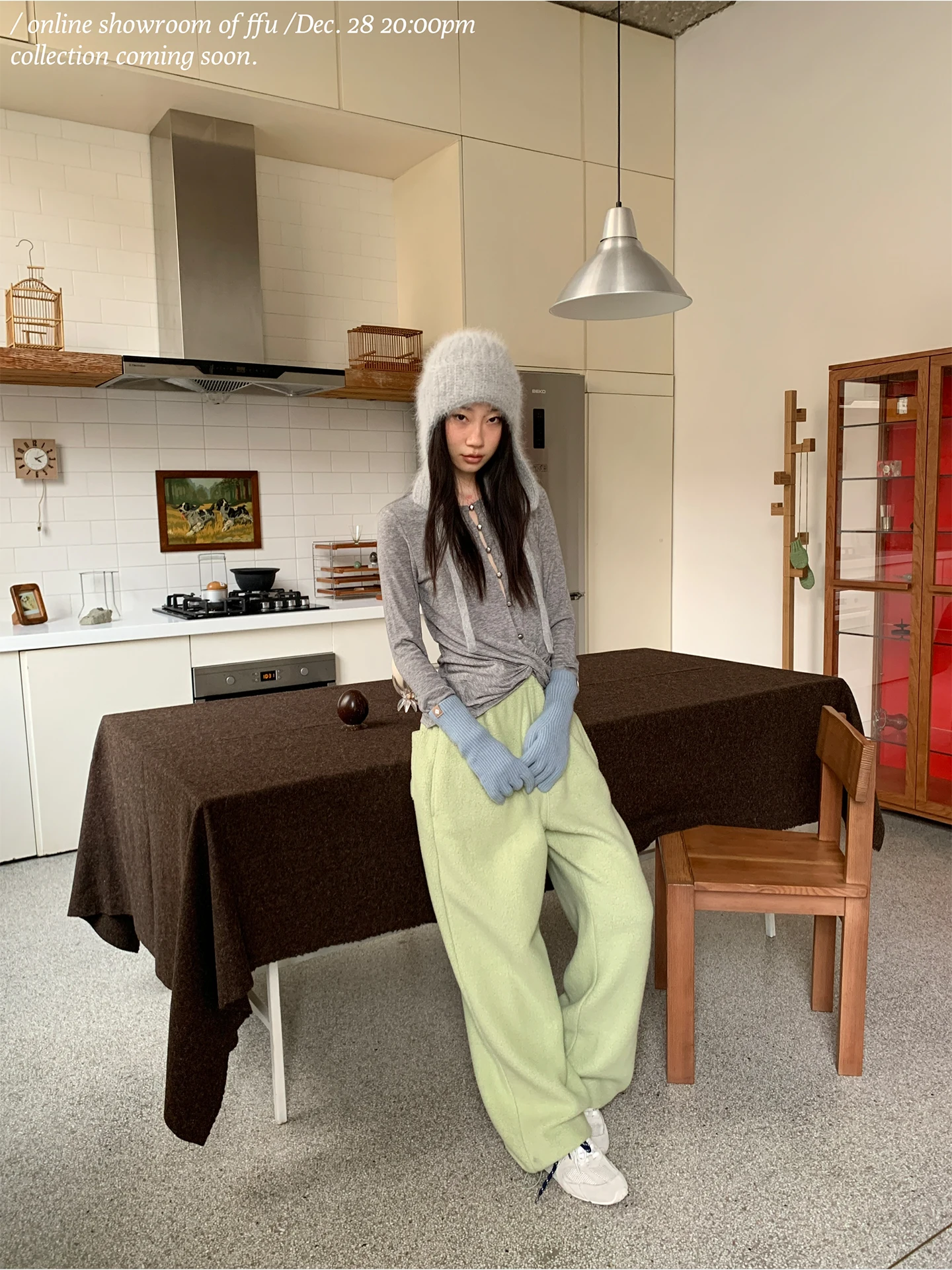 

Теплые хлопковые брюки прямого кроя с широкими штанинами и завязками для женщин, осенне-зимние, новые, универсальные, удобные...