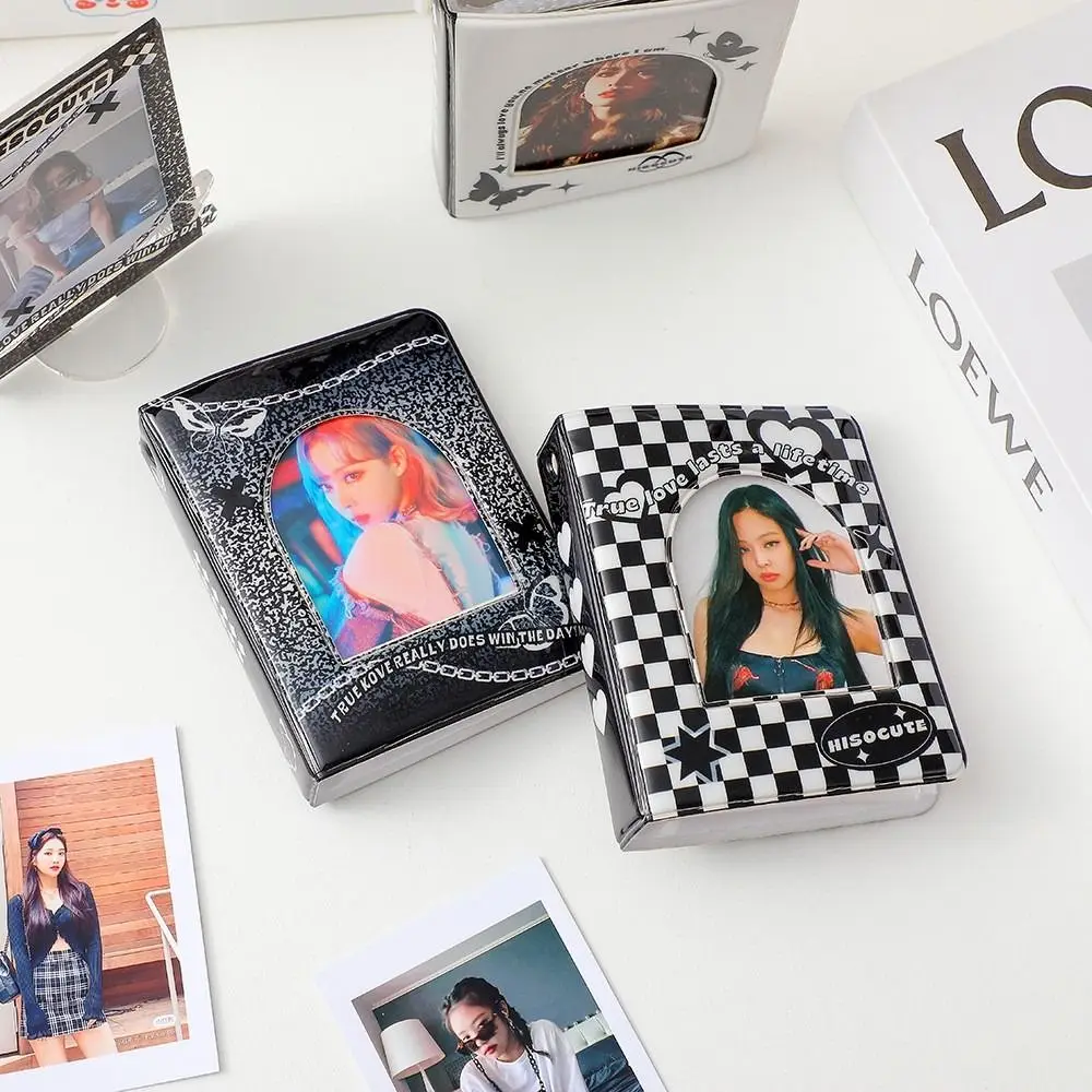 

INS Korean Anime Card 40 Pockets Kpop Idol Cards Photo Album Polaroid Album Photocard Holder Storage Book