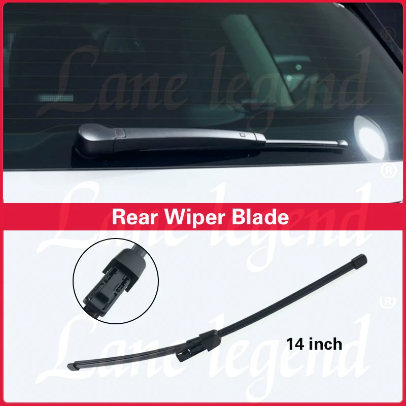 Car Wiper Rear Windshield Wiper Blade For VW Passat B8 Estate 2015 - 2023 Windscreen Window Rain Brush 14" Car Accessories