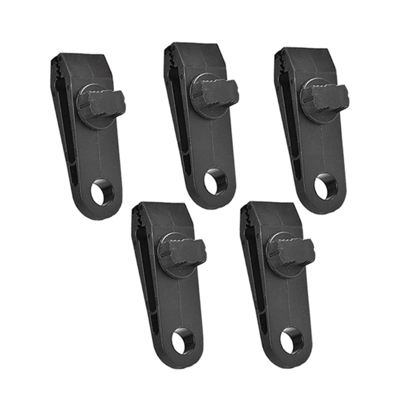 10Pcs Adjustable Tarp Clips Heavy Duty Lock Grip Clamps Tent Fasteners Clips Holder Pool Cover Clips Reusable Tarp Dropship