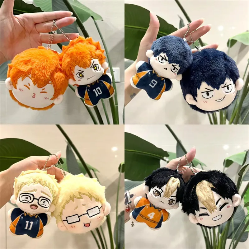 Breloczek Pluszowy Shoyo Uroczy Siatkarz Anime Zawieszka Karasuno Team 10 Pomarańczowe Włosy Figurka Miękka Zabawka Prezent