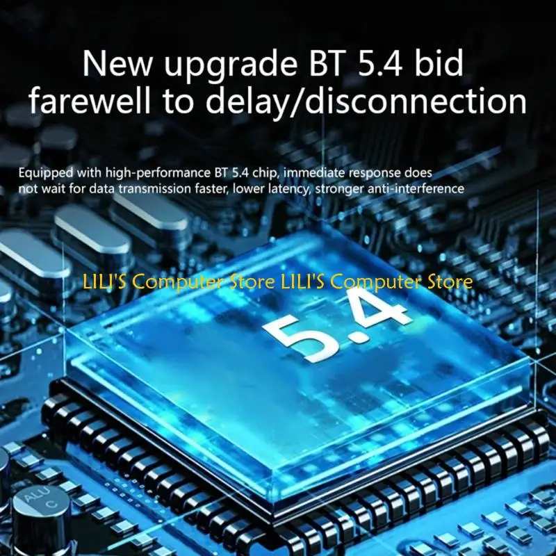 A52B USB Bluetoothcompatible 5.4 Adapter 120M Dongle for PC Wireless Mouse Keyboard Music Receiver Transmitter